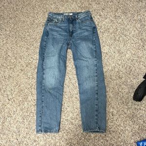 Nordstrom Topshop Moto Mom Jeans Size W28 L30